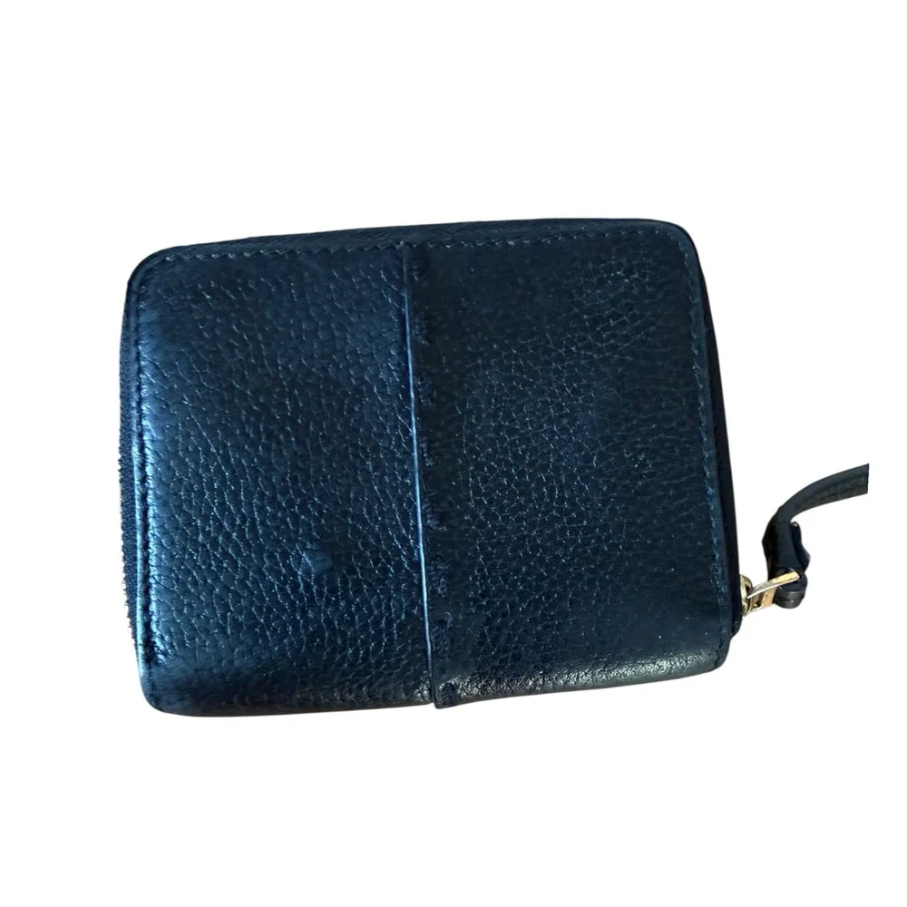 Tory Burch Black Leather Wallet